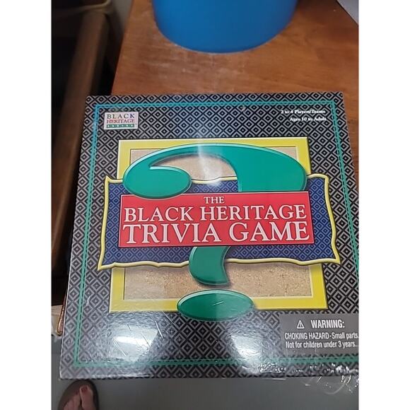 The Black Heritage Trivia Game Geebee 2005 African American 30007 -- New in Box - Picture 2 of 3